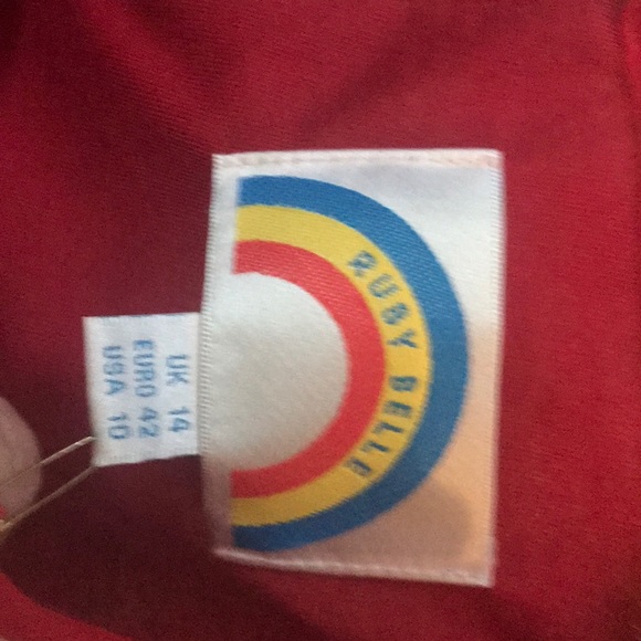 ModCloth red dress, Sz 10. NWT, Gorgeous! - Picture 4 of 4